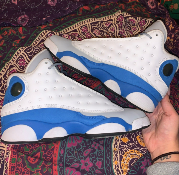 Giày Nike Air Jordan 13 Retro GS 'Italy Blue' 439358-107 - Ảnh 5