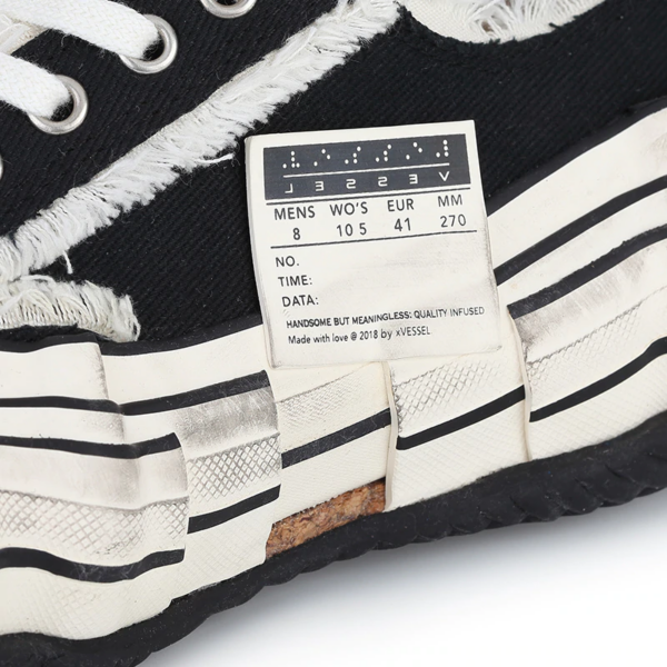 Giày XXVESSEL G.O.P. Lows Black - Ảnh 7