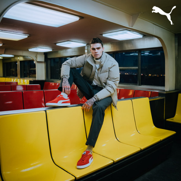 Giày Puma Suede Classic 21 'High Risk Red' 374915-02 - Ảnh 3