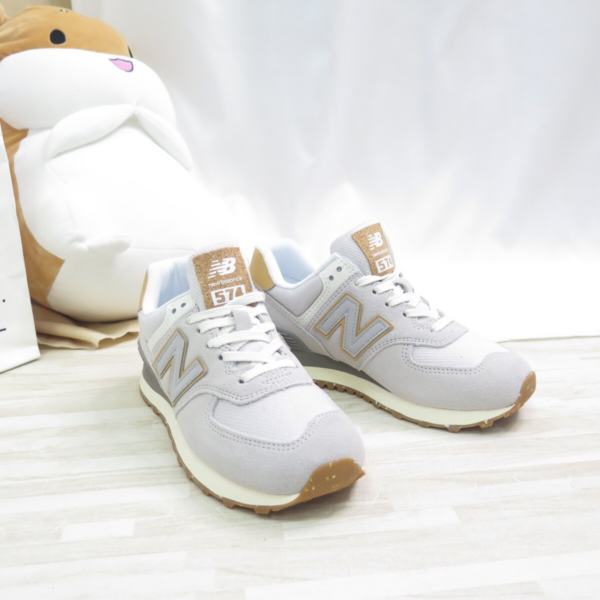 Giày New Balance 574 'Rain Cloud Maple' ML574AC2 - Ảnh 5