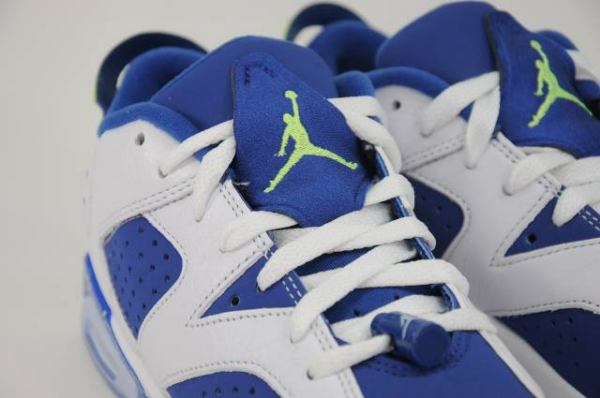Giày Nike  Air Jordan 6 Low BG 'Ghost Green' 768881-106 - Ảnh 2