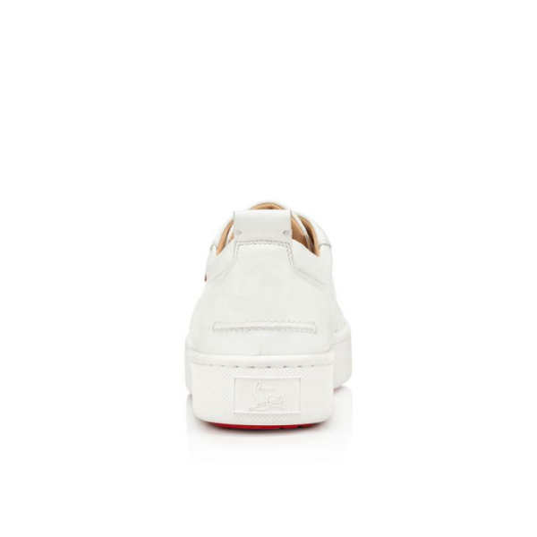 Giày Christian Louboutin Happyrui Spikes 'White' 1200419W256 - Ảnh 4