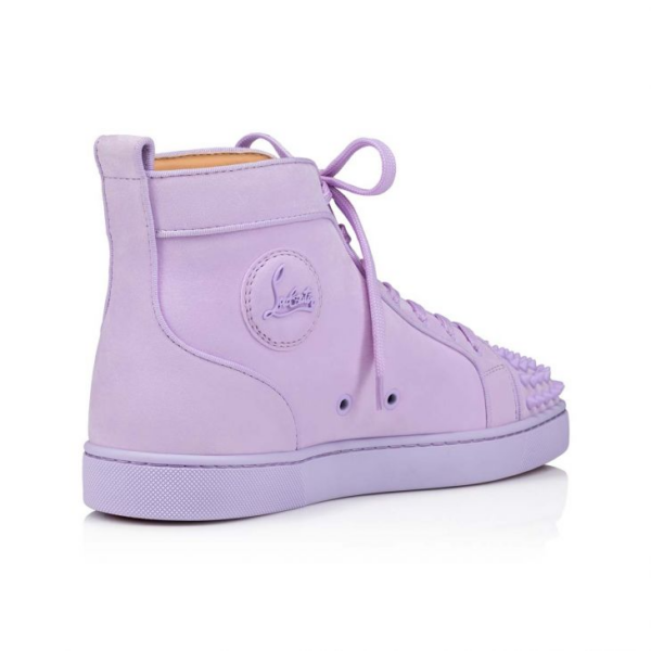 Giày Christian Louboutin Lou Spikes 'Lilac Smoke' 1200811L241 - Ảnh 4