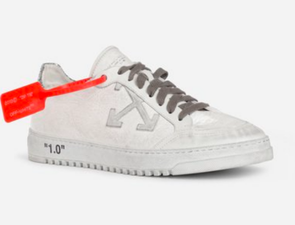 Giày OFF-WHITE 2.0 Silver Glitter FW19 OMIA042E19D680480191 - Ảnh 3