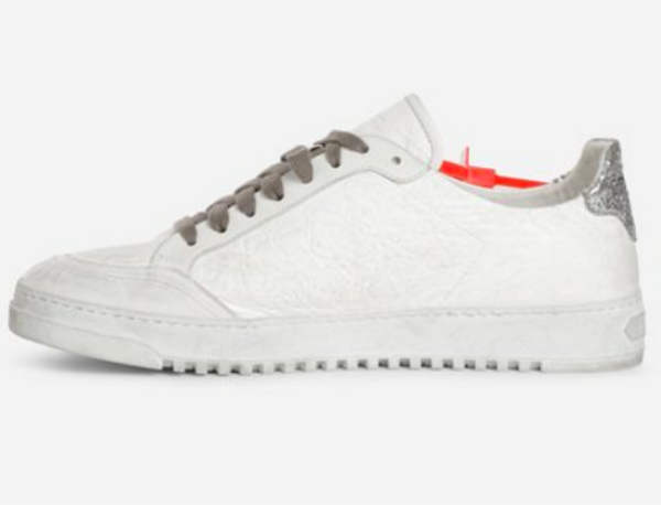Giày OFF-WHITE 2.0 Silver Glitter FW19 OMIA042E19D680480191 - Ảnh 4