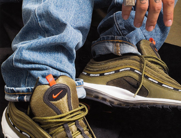 Giày Undefeated x Nike Air Max 97 'Militia Green' DC4830-300 - Ảnh 3