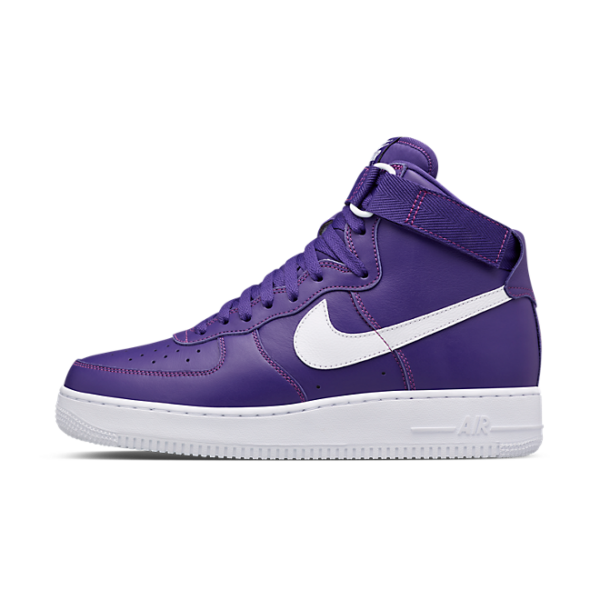 Giày Nike Air Force 1 High Retro QS Purple White 823297-500 - Ảnh 2