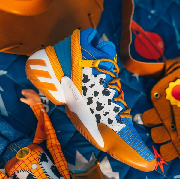 Giày Adidas Toy Story x D.O.N. Issue #2 J 'Woody' FX1595 - Ảnh 4