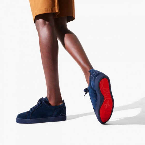 Giày Christian Louboutin Fun Louis Junior 'Marine' 1220230BL4G - Ảnh 4