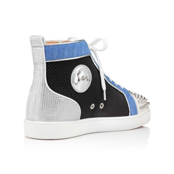 Giày Christian Louboutin Lou Spikes Orlato 'Multicolor' 1220773CMA3 - Ảnh 2