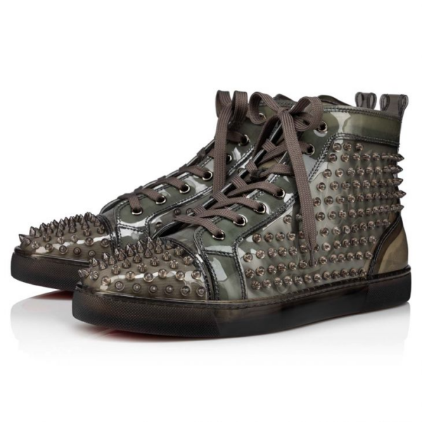 Giày Christian Louboutin Louix Ray 'Trasp Fume' 1220864I519 - Ảnh 5