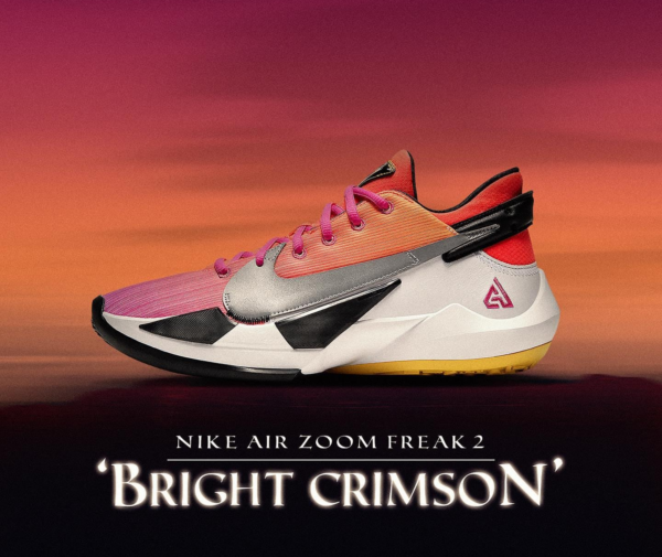 Giày Nike Zoom Freak 2 GS 'Bright Crimson' CN8574-606 - Ảnh 8