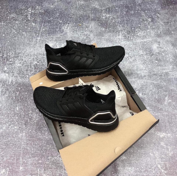 Giày Adidas UltraBoost 20 'Black Silver Metallic' FV8333 - Ảnh 4