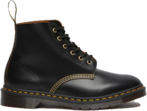 Giày Dr.Martens 101 Vintage Smooth Leather Ankle 'Black' 22701001
