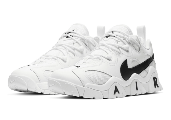 Giày Nike Air Barrage Low White Black CW3130-100 - Ảnh 4