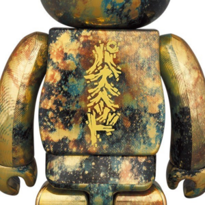 Alternative view of Mô hình Bearbrick Pushead Gold  400% 100%