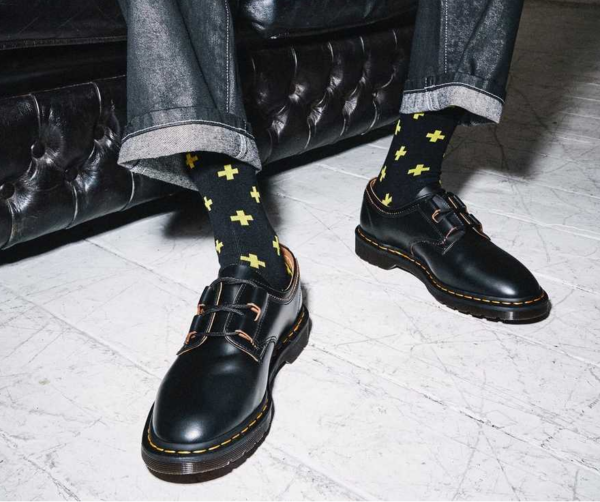 Giày Dr.Martens 1461 Ghillie Leather Oxford 22695001 - Ảnh 3