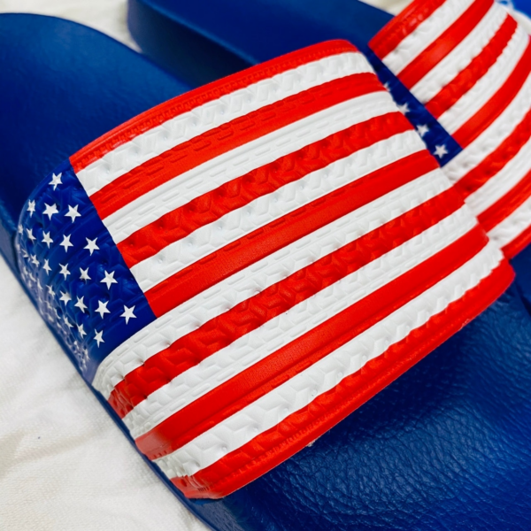 Dép Adidas Adilette Slides 'USA Flag' G55380 - Ảnh 6