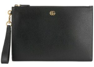 Túi Gucci GG Marmont Leather Pouch 475317 DJ20T 1000