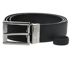Dây Lưng MontBlanc Rectangular Roll Cut-to-Size Pin Buckle Leather Belt 123908
