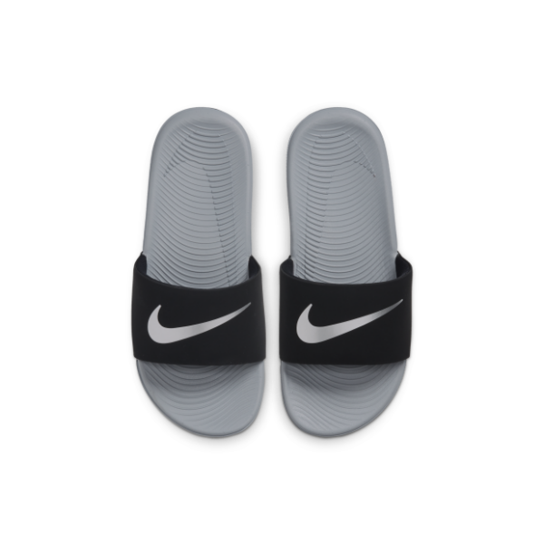 Dép Nike Kawa Slide 'Black Metallic Silver' 819352-009 - Ảnh 3