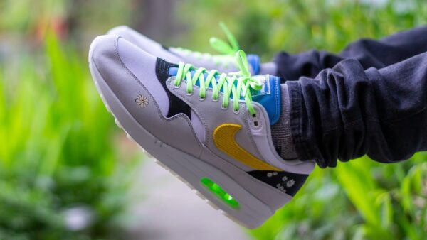 Giày Nike Air Max 1 GS 'Daisy' CW5861-100 - Ảnh 3
