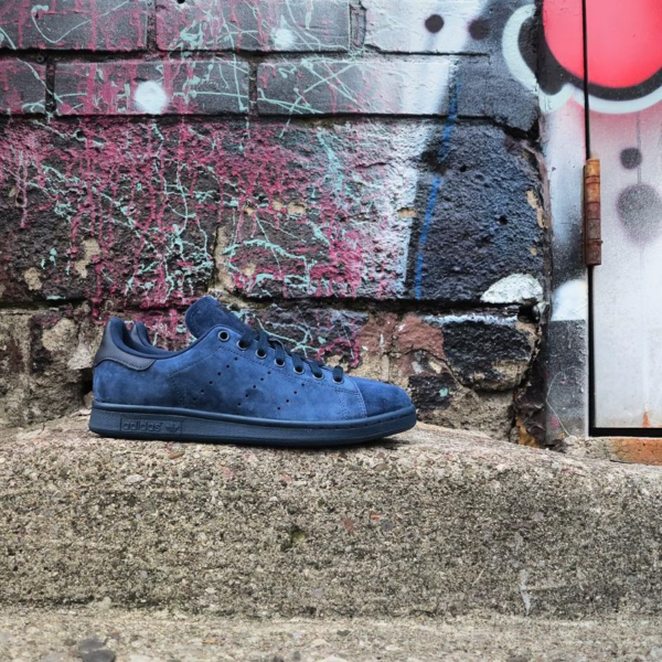 Giày Adidas Stan Smith Navy  S75107 - Ảnh 3