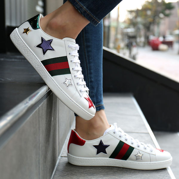 Giày Gucci Ace 'Stars' 454562-DOP50-9076 - Ảnh 3