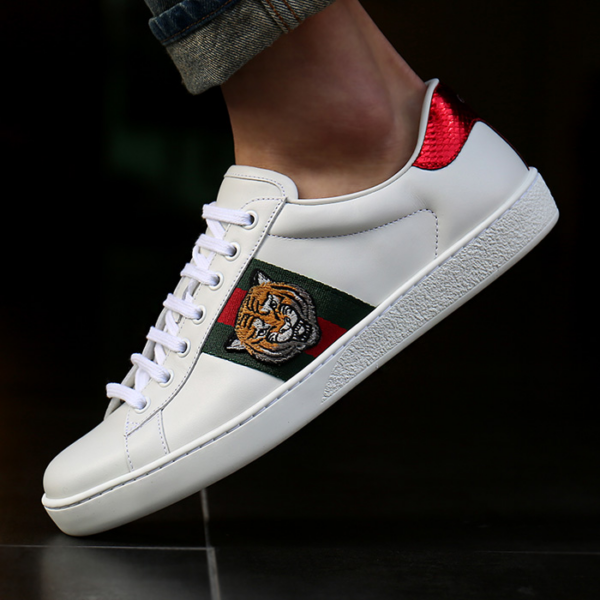 Giày Gucci Ace Embroidered 'Tiger' ‎457132-A38G0-9064 - Ảnh 2