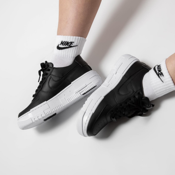 Giày Nike Wmns Air Force 1 Pixel 'Black' CK6649-001 - Ảnh 3
