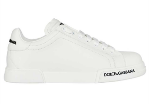 Giày Dolce & Gabbana Calf Nappa Portofino White CS1774-AA335-80001