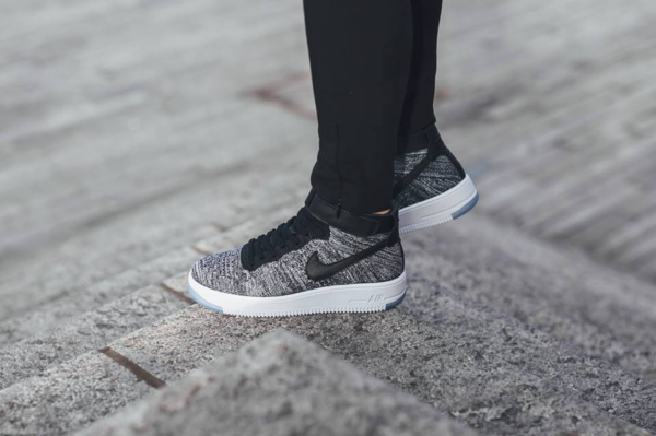 Giày Nike Wmns Air Force 1 Flyknit 'Oreo' 818018-001 - Ảnh 6