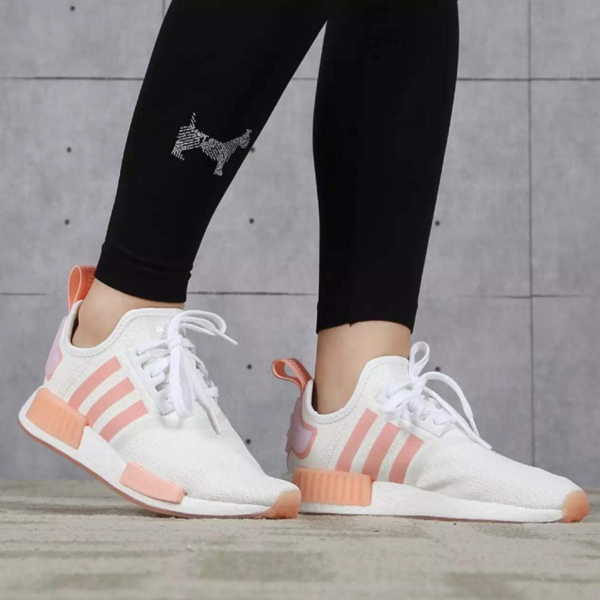 Giày Adidas Originals NMD R1 'White Pink' FV8730 - Ảnh 3