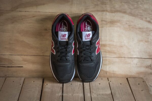 Giày New Balance 500 'Black Red' GM500KWR - Ảnh 4