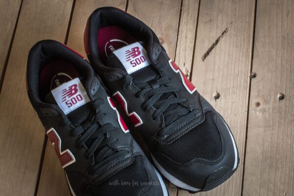 Giày New Balance 500 'Black Red' GM500KWR - Ảnh 5