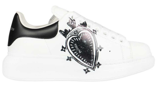 Giày Alexander McQueen Oversized Sneakers 'White' 667570-WIAF3-9061