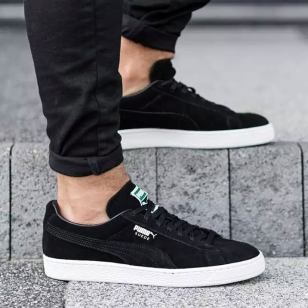 Giày Puma Suede 'Black Gold' 352634-87 - Ảnh 3