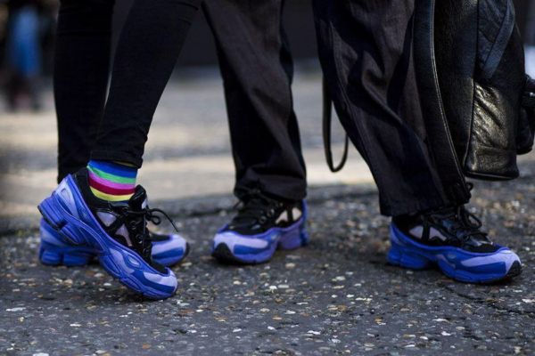 Giày Adidas Raf Simons Ozweego 3 'Purple Black' B22539 - Ảnh 6