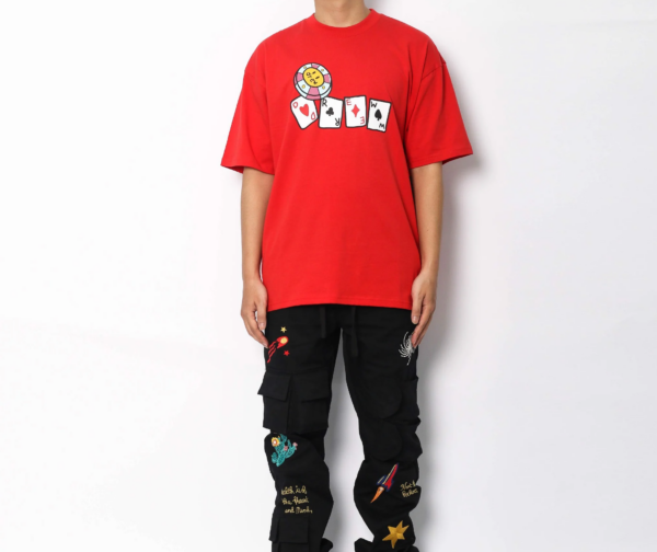 Áo Drew House Lucky You Drew SS Tee Red - Ảnh 4