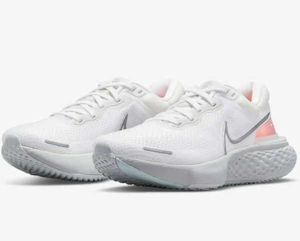 Giày Nike ZoomX Invincible Run Flyknit 'White Metallic Silver' CT2228-102 - Ảnh 4