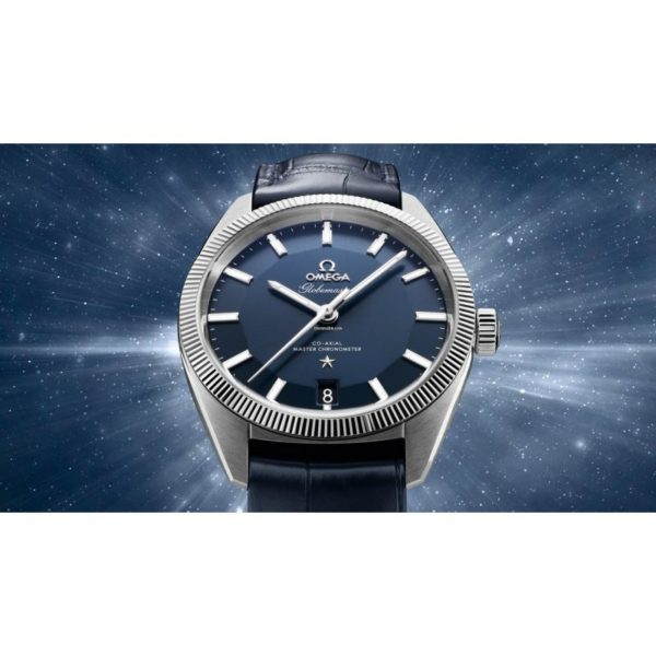 Đồng Hồ Omega Constellation Globemaster 'Blue' 130-33-39-21-03-001 - Ảnh 3