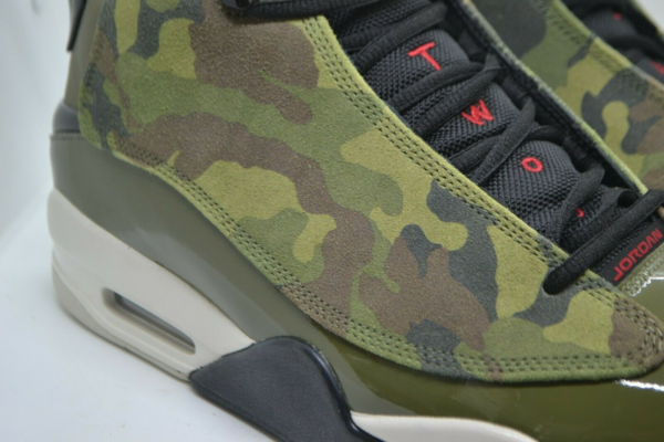 Giày Nike Jordan Dub Zero 'Olive Camo' 311046-200 - Ảnh 5