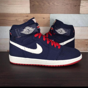 Alternative view of Giày Nike Air Jordan 1 High Strap 'Olympic' 342132-461
