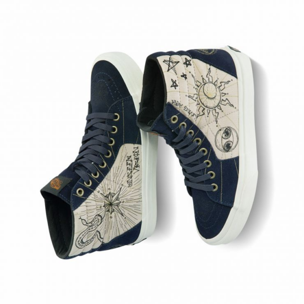 Giày Vans Sk8-Hi 'Blue' VN0A32QG4UA - Ảnh 5