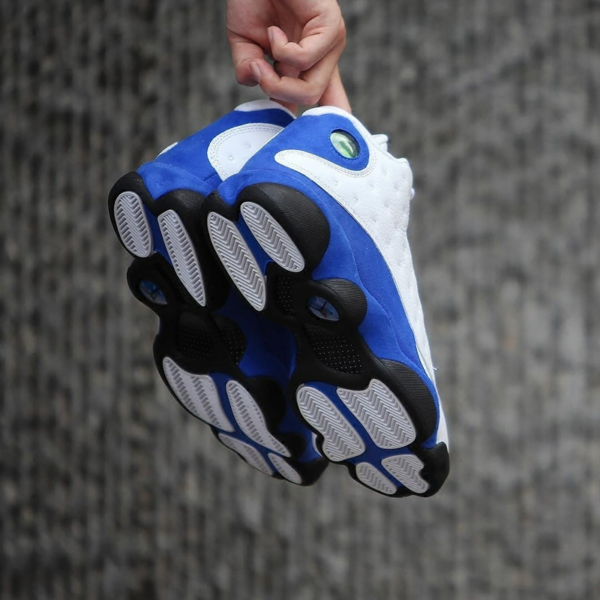 Giày Nike Air Jordan 13 Retro GS 'Hyper Royal' 884129-117 - Ảnh 4
