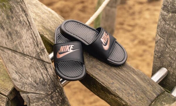 Dép Nike Wmns Benassi JDI Slides 'Black' 343881-007 - Ảnh 5