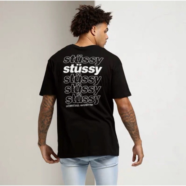 Áo Stussy Italic Tee 'Black' - Ảnh 3