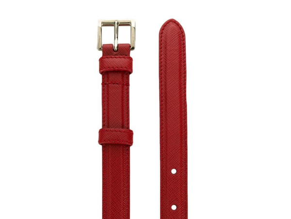 Thắt Lưng Prada Square Buckle Saffiano Belt 1CC291053F040 - Ảnh 2