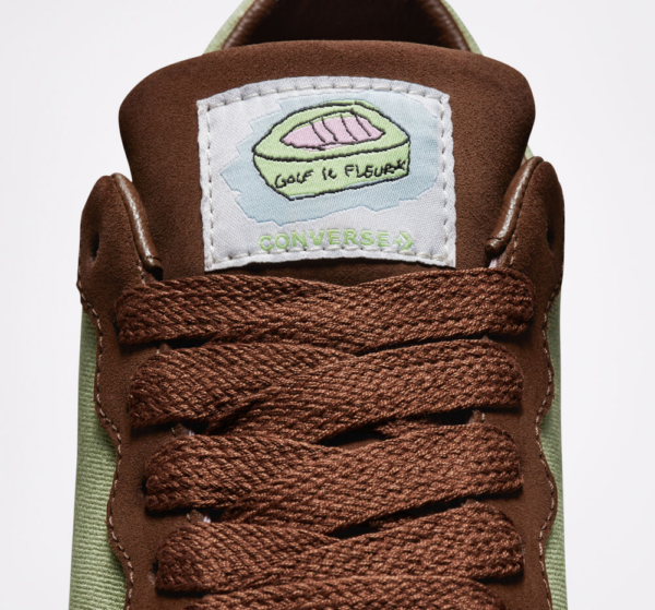 Giày Golf Le Fleur x Converse GLF 2.0 'Oil Green Bison' 173187C - Ảnh 5