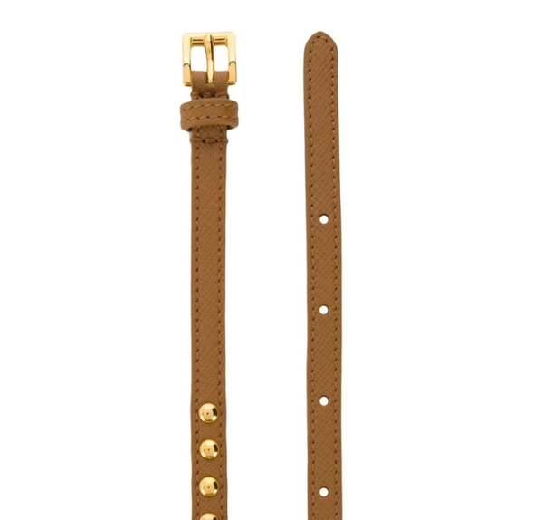 Thắt Lưng Prada Stud Detail Belt 1CM1412AWVF098L - Ảnh 2